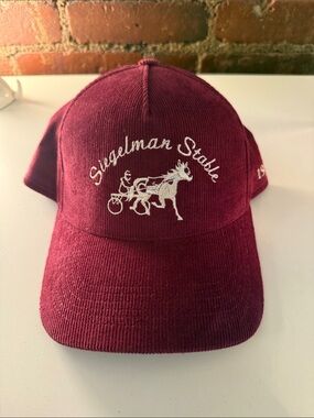 Sldigtman Stable Burgundy Baseball Cap
